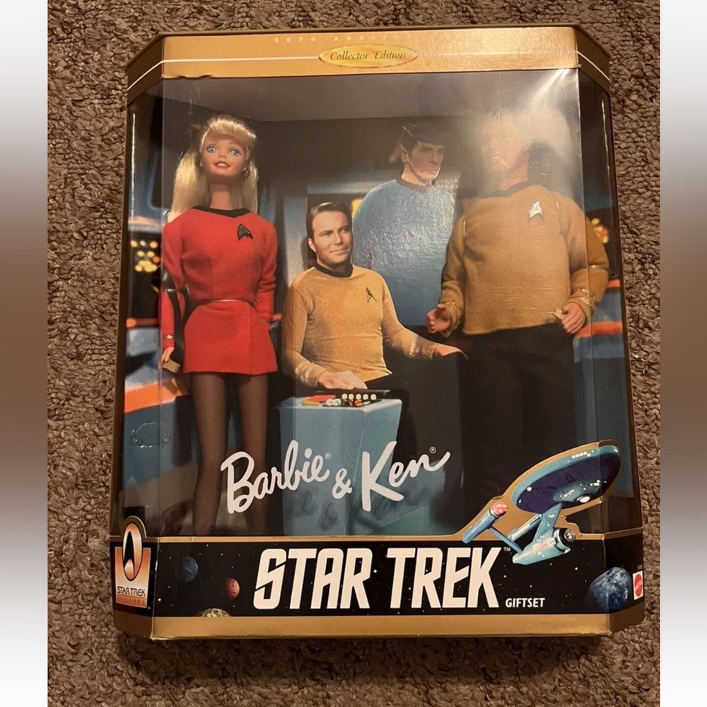 Barbie & Ken STAR TREK Giftset 30th Anniversary Collector Edition Mattel 1996